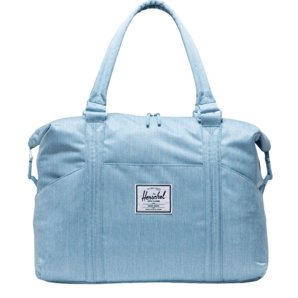 Herschel Strand Duffle Bag-Blue Bell Crosshatch large